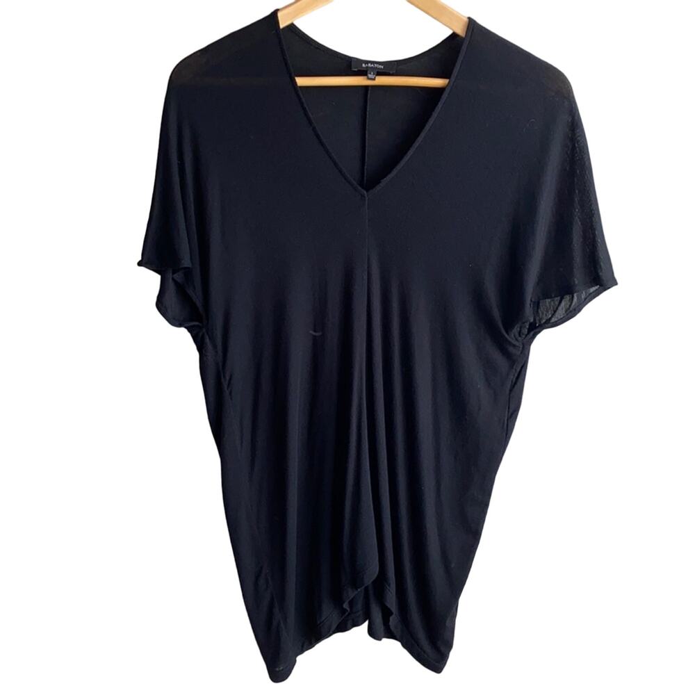 Babaton Aritzia Vneck Tshirt S